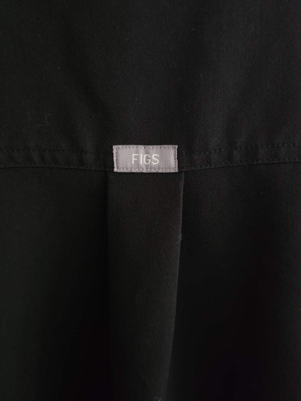 Figs Black Sleeveless Stand-Collar Top - Picture 5 of 5